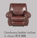 Gondwana Leather Incliner In Classic