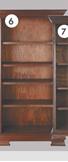 Plantation Open Shelved Tall Bookcase 