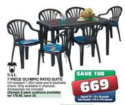 Sal 7 Piece Olympic Patio Suite