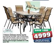 7 Piece Verona Patio Suite