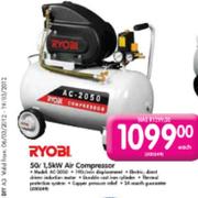 Ryobi 1.5kw Air Compressor-50L