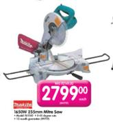 Makita 1650W Mitre Saw-255mm