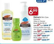 Palmer's Cocoa Butter Formula Jar-100g Or Lotion-250ml Each