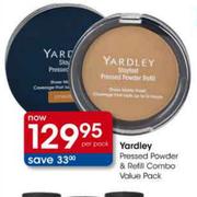 Yardley Pressed Powder & Reffil Combo Value Pack Per Pack