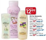 Oh So Heavenly Body Lotion Classic Care Or Bye Bye Stress-720ml 