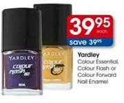 Yardley Colour Essential,Colour Flash Or Colour Forward Nail Enamel  Each