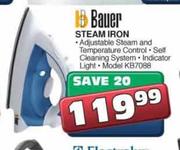 Bauer Steam Iron 