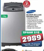 Samsung Silwer Bo-Laai Wasmasjien-13kg