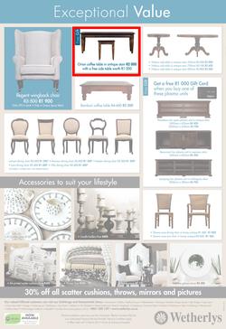 Wetherlys (Until 19 March), page 4