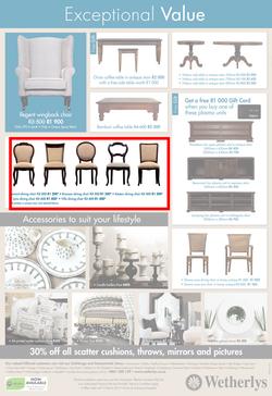 Wetherlys (Until 19 March), page 4