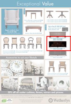 Wetherlys (Until 19 March), page 4