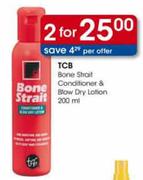 TCB Bone Strait Conditioner & Blow Dry Lotion-200ml 
