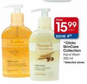 Clicks Skincare Collection Hand Wash-250ml Each
