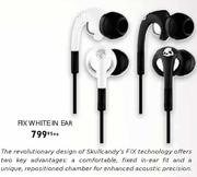Skullcandy RX White In Ear