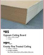Knotty Pine Treated Ceiling-13mmx100mm