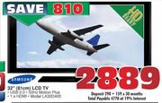 Samsung LCD TV-32"(81cms)