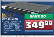 Bauer DVD Player(DVD-219)