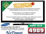 Samsung Full HD LED TV-32"(81cms)