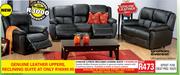 Cancun 3-Piece Recliner Lounge Suite