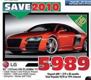 LG 50"(127cm) HD Plasma TV(50PT350)
