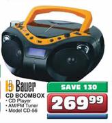 Bauer CD Boombox(CD-56)