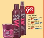 Easy Waves Gel & Spray Twin Pack-2x250ml