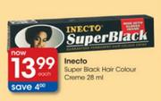 Inecto Super Black Hair Colour Creme-26ml