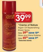 Creme Of Nature Gloss and Shine Polisher