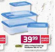 Addis 4-Piece Fresh Up Foodsaver Set-per set