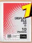 A4 Croxley 10-Pocket Display File