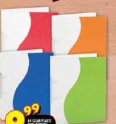 A4 Clear Plastic Ring Binders