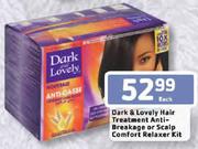 Dark & Lovely Hair Treatment Anti Breakage Or Scalp Comfort Relaxer Kit