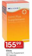 Clicks Joint Plus Supplement 90 Capsules-Per Pack