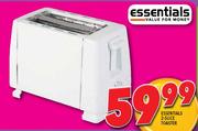 Essentials Toaster-2 Slice 
