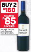 Warwick The First Lady Cabernet Sauvignon-2x750ml