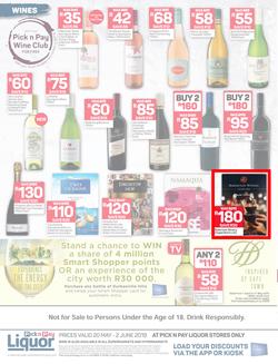 Pick n Pay : Liquor (20 May - 2 Jun 2019), page 4