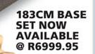 Posture Premier Sealy Prato 183cm Base Set