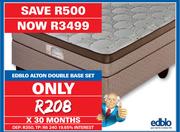 Edblo Alton Double Base Set