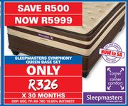 Sleepmasters Symphony Queen Base Set