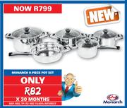 Monarch 9-Piece Pot Set