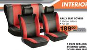 Rally Seat Covers