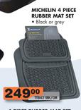 Michelin Rubber Mat Set-4 Piece