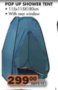 Pop Up Shower Tent - 115x115x180cm