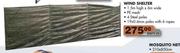 Wind Shelter - 1.5m High x 6m Wide
