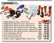 200kg Quick Release Tie Down LH02-25mmx2.5m