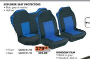 Explorer Seat Protectors Front