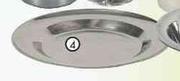 Stainless Steel Tableware Plate-24cm