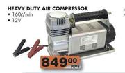 Heavy Duty 12V Air Compressor-160l/min
