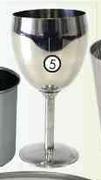 Stainless Steel Wine Goblet