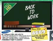 Samsung 40" (102cm) Full HD LCD TV
